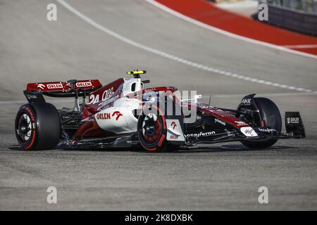 Austin, Texas, Stati Uniti. 22nd ottobre, 2022. Durante la Formula 1 Aramco United States Grand Prix 2022, 19th° round del Campionato del mondo FIA di Formula uno 2022 dal 21 al 23 ottobre 2022 sul circuito delle Americhe, ad Austin, Texas - Foto: Xavi Bonilla / DPPI/DPPI/LiveMedia Credit: Independent Photo Agency/Alamy Live News Foto Stock