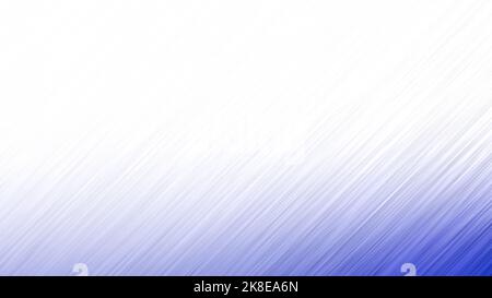 Linee diagonali blu, sbiadite fino al bianco. Sfondo astratto a righe con risoluzione 4K. Sfondo completo per poster, banner Web, modello, brochure, ecc. Foto Stock