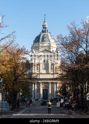 Edificio dell'Università della Sorbona a Parigi, Francia Foto Stock