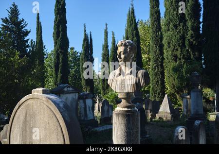 Il Cimitero inglese o Cimitero inglese a Firenze Foto Stock