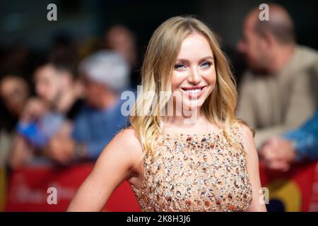 Prima di Lamborghini con il cast al 17th° Festival di Roma Foto Stock