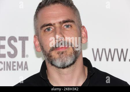 Chris Baugh partecipa al film 'RELITTO' in anteprima alla Arrow FrightFest tenutasi a Cineworld Leicester Square a Londra Foto Stock