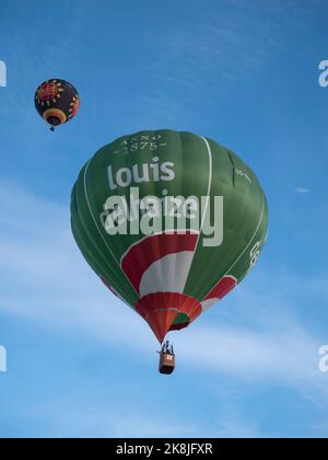 Sint Niklaas, Belgio, 04 settembre 2022, mongolfiera della catena di supermercati Louis Delhaize Foto Stock