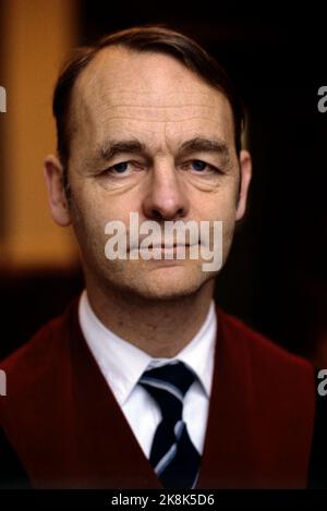 Oslo 1982. Giudice della Corte Suprema Jan R. Skaare, ritratto. Foto per Løchen / NTB / NTB Foto Stock