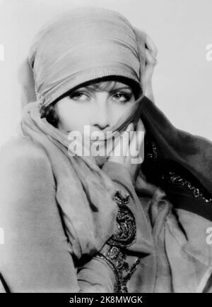 Greta Garbo Ritratto per 'The Temptress' USA, 1926 Silent movie Foto Stock