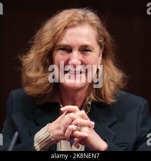 Madrid, Spagna. 24th Ott 2022. Francesca Thyssen-Bornemisza durante la presentazione della mostra del TBA21 "il terzo Polo" al Museo Thyssen-Bornemisza di Madrid. Credit: SOPA Images Limited/Alamy Live News Foto Stock