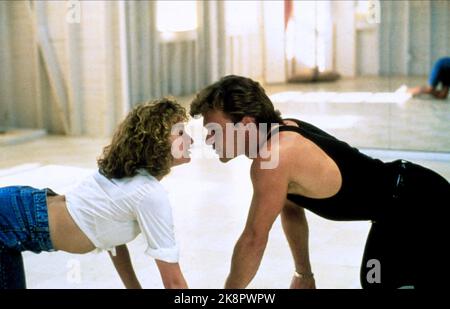 Dirty Dancing Jennifer Grey e Patrick Swayze Foto Stock