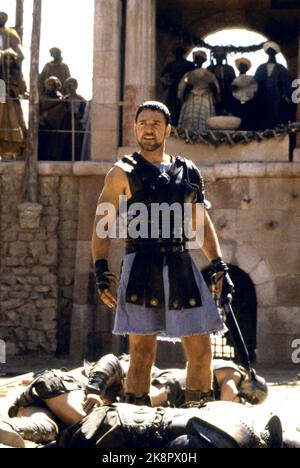 Gladiator Russell Crowe Foto Stock