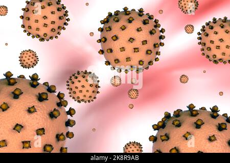 Rappresentante del Coronavirus - Covid 19 Foto Stock