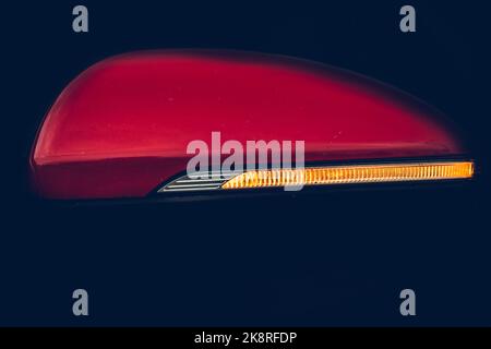 Kia Pro Ceed in colore rosso Foto Stock