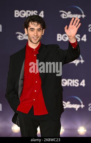 Roma, Italia - 24 ottobre: Andrea Lintozzi partecipa al Red Carpet di 'Boris 4' durante il 17th° Festival del Cinema di Roma all'Auditorium Parco della Musica, il 24 ottobre 2022 a Roma. Foto Stock