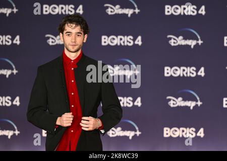 Roma, Italia - 24 ottobre: Andrea Lintozzi partecipa al Red Carpet di 'Boris 4' durante il 17th° Festival del Cinema di Roma all'Auditorium Parco della Musica, il 24 ottobre 2022 a Roma. Foto Stock