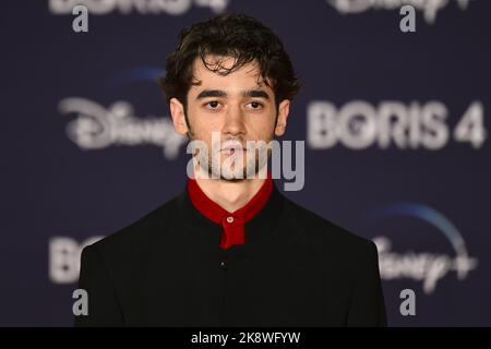 Roma, Italia. 24th Ott 2022. Roma, Italia - 24 ottobre: Andrea Lintozzi partecipa al Red Carpet di 'Boris 4' durante il 17th° Festival del Cinema di Roma all'Auditorium Parco della Musica, il 24 ottobre 2022 a Roma. Credit: Independent Photo Agency/Alamy Live News Foto Stock