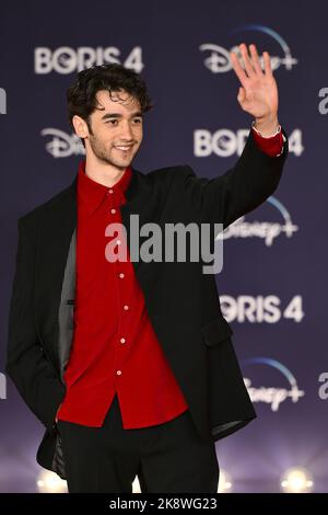 Roma, Italia. 24th Ott 2022. Roma, Italia - 24 ottobre: Andrea Lintozzi partecipa al Red Carpet di 'Boris 4' durante il 17th° Festival del Cinema di Roma all'Auditorium Parco della Musica, il 24 ottobre 2022 a Roma. Credit: Independent Photo Agency/Alamy Live News Foto Stock