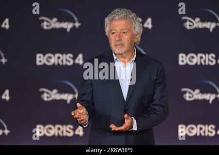 Roma, Italia. 24th Ott 2022. Roma, Italia - 24 ottobre: Antonio Catania partecipa al Red Carpet di 'Boris 4' durante il 17th° Festival del Cinema di Roma all'Auditorium Parco della Musica, il 24 ottobre 2022 a Roma. Credit: Independent Photo Agency/Alamy Live News Foto Stock