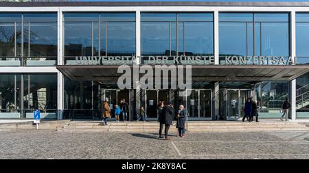 Sala concerti dell'Università delle Arti, Hardenbergstraße, Berlino Foto Stock