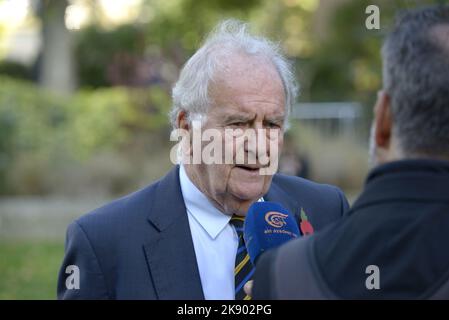 Sir Roger Gale MP (con: North Thanet) a Westminster, il giorno in cui Rishi Sunak divenne leader del partito conservatore. 24th ottobre 2022 Foto Stock