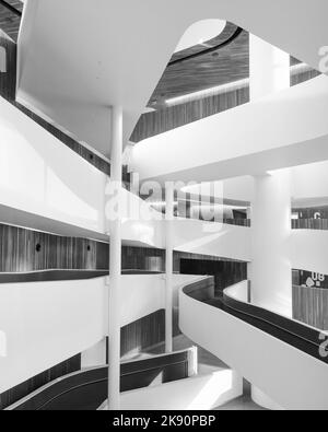 Melbourne, Victoria, Australia - sede centrale Medibank di Hassell Foto Stock