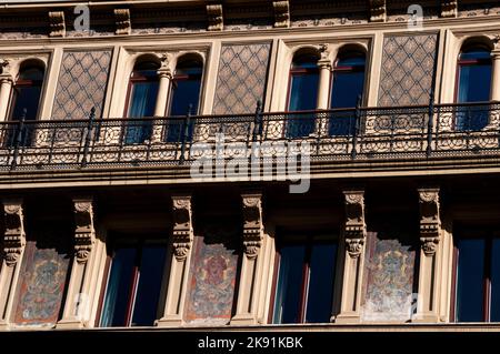 Zum goldenen Becher House a Vienna, Austria. Foto Stock