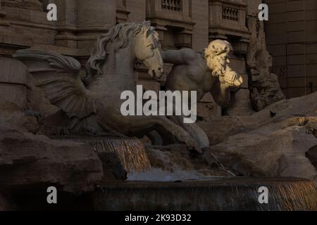 Roma, Italia. 16th Set, 2022. Fontana di Trevi (Credit Image: © Mark Avery/ZUMA Press Wire) Foto Stock