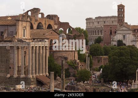 Roma, Italia. 17th Set, 2022. Foro Romano. (Credit Image: © Mark Avery/ZUMA Press Wire) Foto Stock