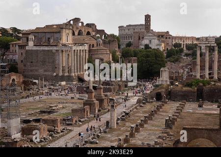 Roma, Italia. 17th Set, 2022. Foro Romano. (Credit Image: © Mark Avery/ZUMA Press Wire) Foto Stock