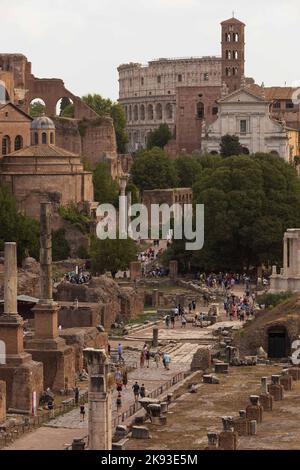 Roma, Italia. 17th Set, 2022. Foro Romano. (Credit Image: © Mark Avery/ZUMA Press Wire) Foto Stock