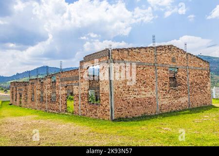 BUTARE, RUANDA - 30 GENNAIO: Massi a Butare, Ruanda il 30,2012 gennaio. Il genocidio ruandese è stato l'omicidio di massa del 1994 di circa 800.000 pe Foto Stock