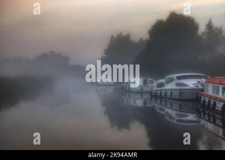 Turf Fen Mill, Ludham, Broadland, Norfolk, Inghilterra, Regno Unito Foto Stock