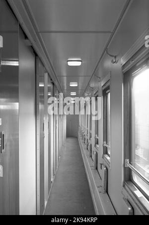 State Railways, SJ WLAB06. Corridoio per carretto letto Foto Stock