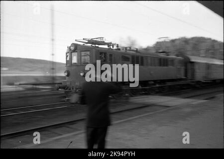 Ferrovie statali, SJ F 603 alla stazione .. Foto Stock