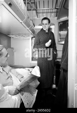 State Railways, SJ WLAB06. Auto da letto con extra Foto Stock