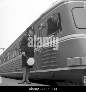 Allenati in modo più chiaro. State Railways, SJ YOA2 130. Foto Stock