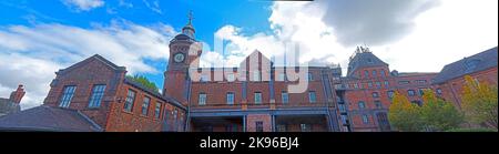 Old Greenall Brewery, Wilderspool, Warrington, Cheshire, Inghilterra, REGNO UNITO Foto Stock