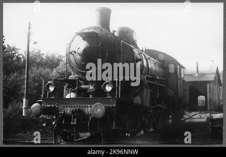 Ferrovia Stoccolma-Nynäs, SNJ Lok 12. Foto Stock