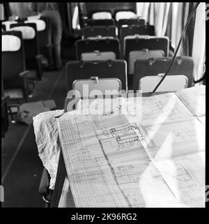 Ferrovie statali, SJ X0A5. Verifica presso l'officina principale Åmål Foto Stock