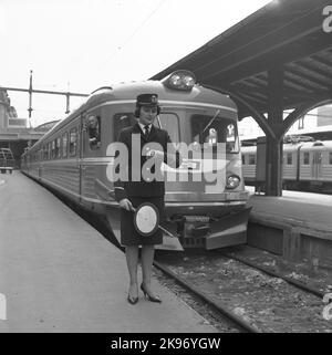 Allenati in modo più chiaro. State Railways, SJ YOA2 130. Foto Stock