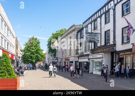 Pedonale Northgate Street, Gloucester, Gloucestershire, Inghilterra, Regno Unito Foto Stock