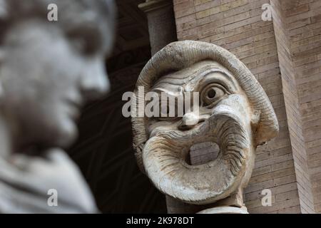 Stato della Città del Vaticano. 19th Set, 2022. Tour della statua e dei Musei Vaticani. (Credit Image: © Mark Avery/ZUMA Press Wire) Foto Stock