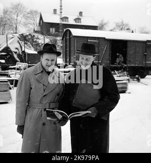 Consulenti in materia di trasporti in esercizio Foto Stock