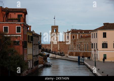 Gli scorci di Venezia, Italia Foto Stock