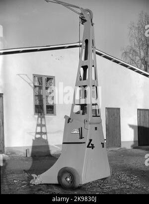 Tiri dell'apparato di caricamento del legno Foto Stock