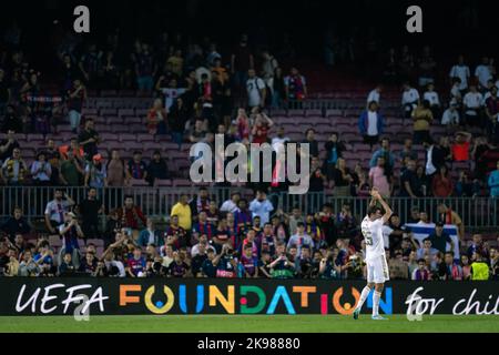 Barcellona, Spagna, 26, ottobre 2022. Spagna-Football-Champions League FC Barcelona contro Bayern München. Credit: Joan G/Alamy Live News Foto Stock