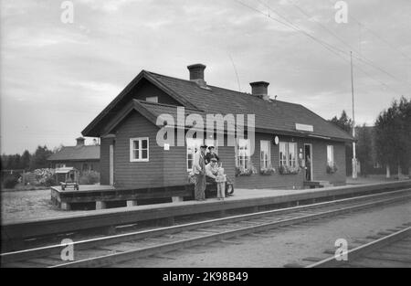 La stazione di Nuortikon. Foto Stock