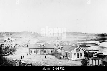 Stazione di Gnesta. Foto Stock