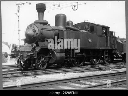 Ferrovia Stoccolma-Nynäs, SNJ Lok 2. Foto Stock