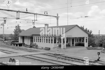 La stazione in dals Rostock. Foto Stock