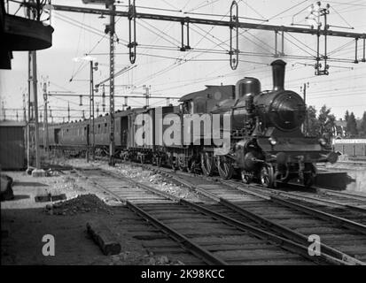 Ferrovia Stoccolma-Nynäs, SNJ LOK 6, Foto Stock