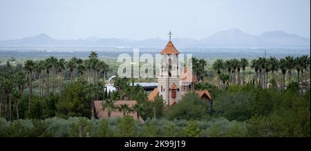 Cappella di San Giorgio al Monastero Greco Ortodosso di Sant'Antonio Foto Stock