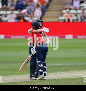 Taken 23 Jul 2022 / Vitality Women's 2nd International T20 /England / Foto Stock